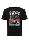OLDSKULL Asian Kimono Racing Club Graphic Printshirt Herren - Black