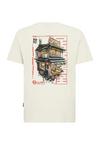OLDSKULL Asian Neo Tokyo Floating Izakaya Graphic Printshirt Herren - Off White