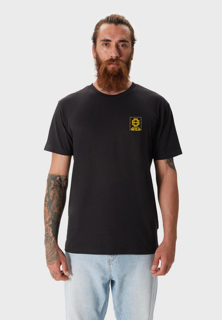 OLDSKULL OLDSKULL Wrldvibe Return to Wild Graphic Printshirt Herren - Black - 2 | SportScheck