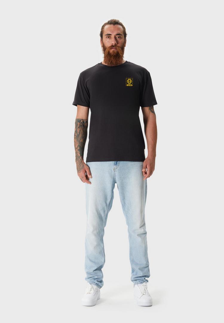 OLDSKULL OLDSKULL Wrldvibe Return to Wild Graphic Printshirt Herren - Black - 3 | SportScheck