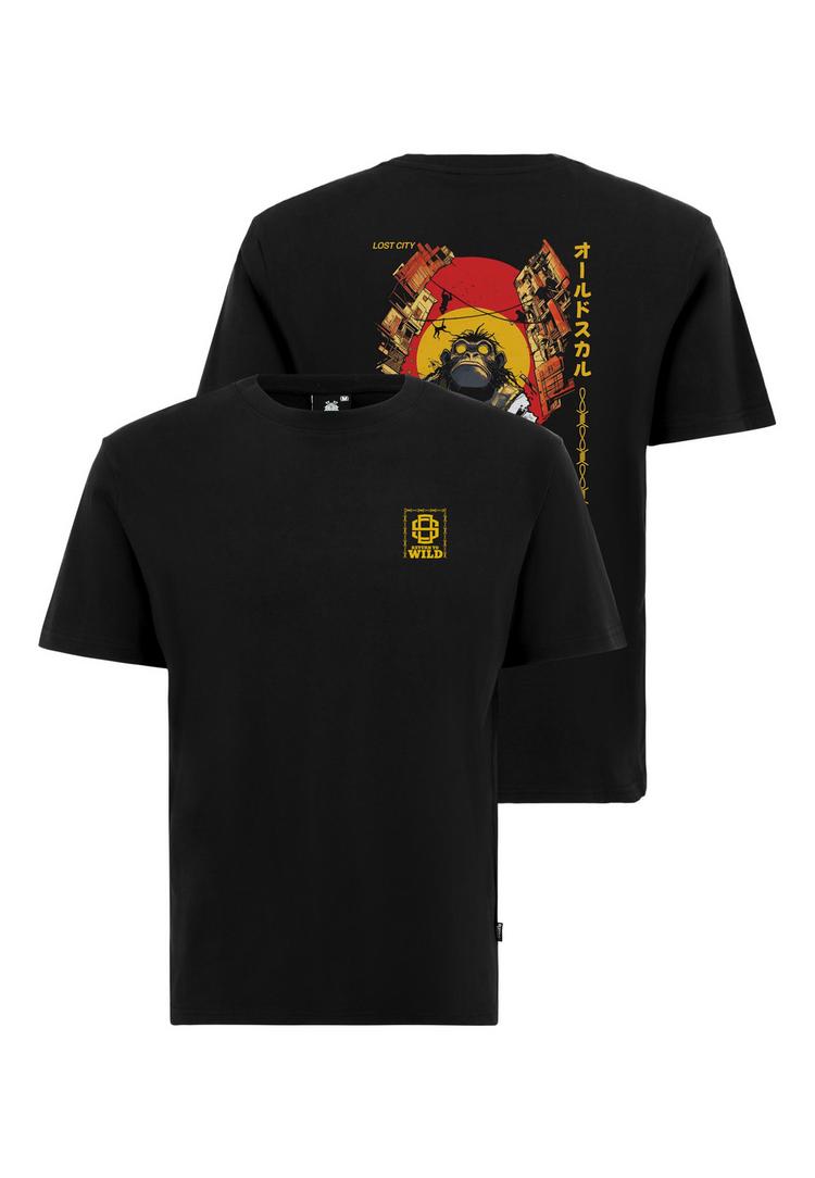 OLDSKULL OLDSKULL Wrldvibe Return to Wild Graphic Printshirt Herren - Black - 0 | SportScheck
