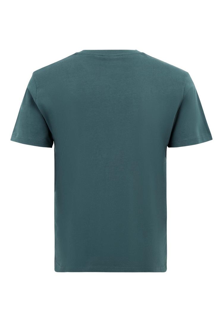 OLDSKULL OLDSKULL Asian Fuji Wave Graphic Printshirt Herren - Dark Green - 0 | SportScheck