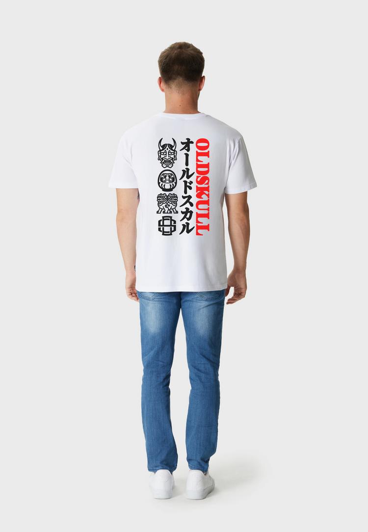 OLDSKULL OLDSKULL Asian Icons Oldskull Graphic Printshirt Herren - White - 0 | SportScheck