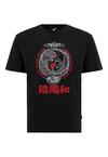OLDSKULL Asian Yin Yang Unity Graphic Printshirt Herren - Black