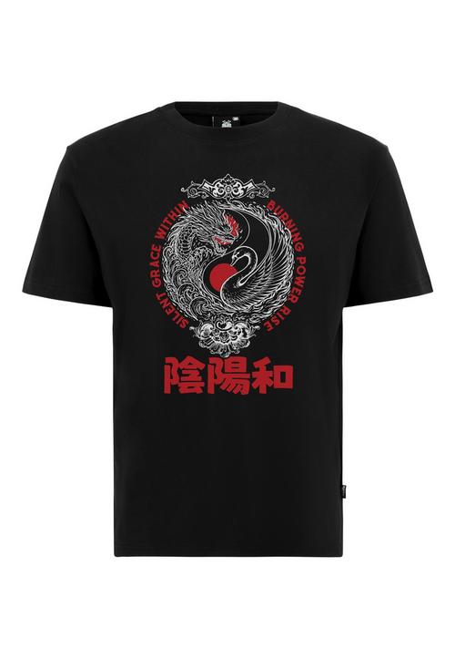 OLDSKULL Asian Yin Yang Unity Graphic Printshirt Herren