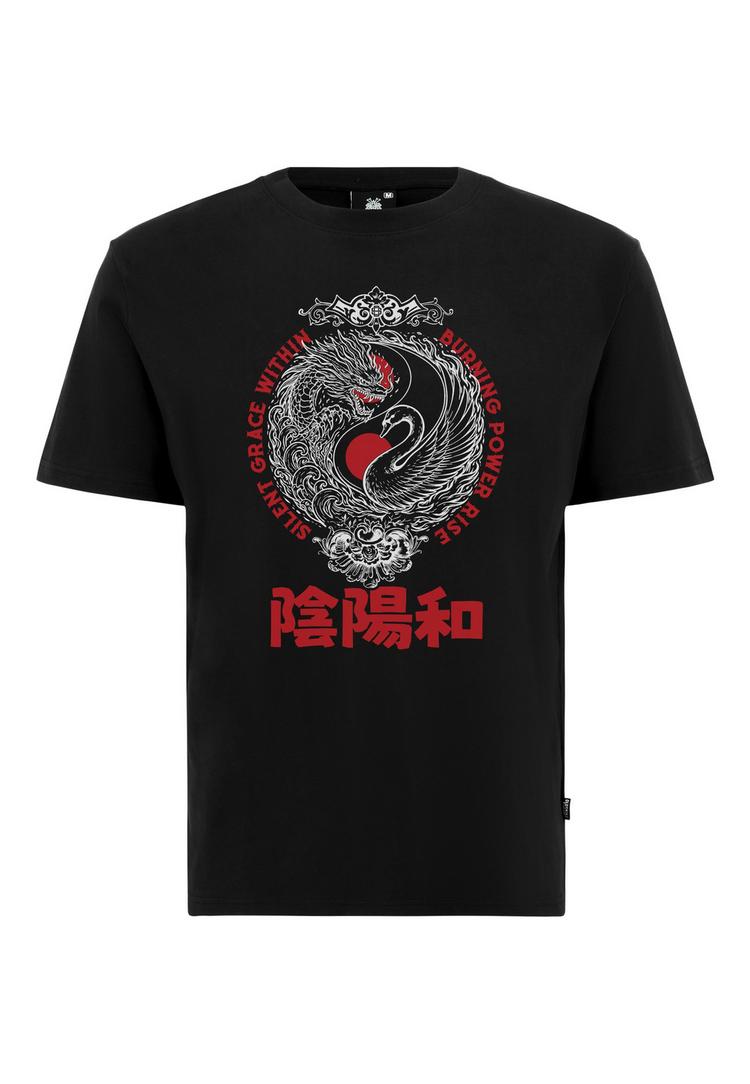OLDSKULL OLDSKULL Asian Yin Yang Unity Graphic Printshirt Herren - Black - 0 | SportScheck