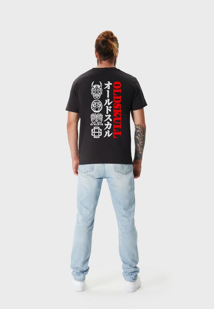 OLDSKULL OLDSKULL Asian Icons Oldskull Graphic Printshirt Herren - Black - 0 | SportScheck