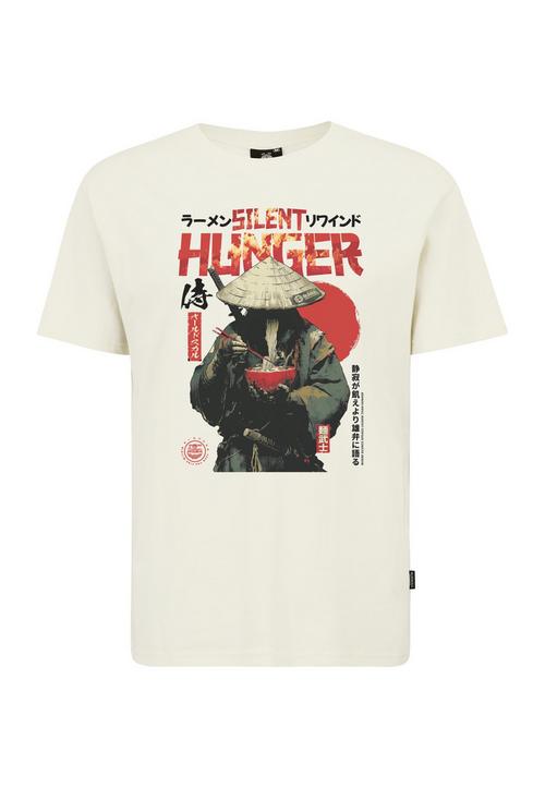 OLDSKULL Asian Monk Ramen Treet Graphic Printshirt Herren
