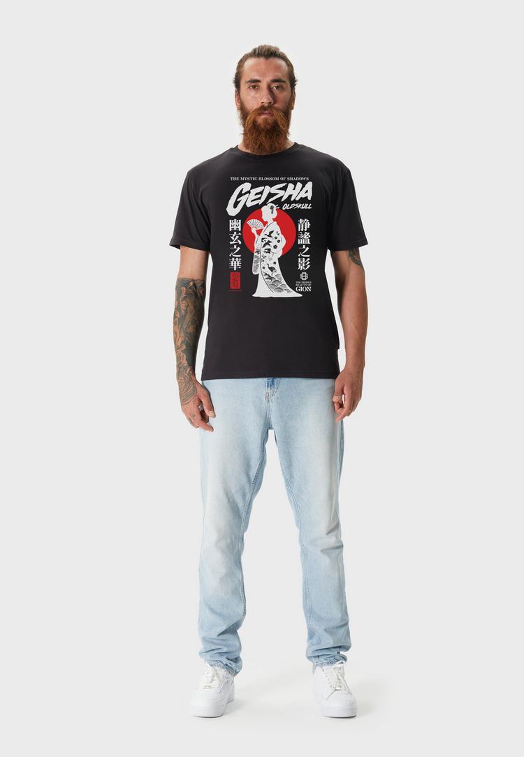 OLDSKULL OLDSKULL Shadow Graphic Printshirt Herren - Black - 0 | SportScheck