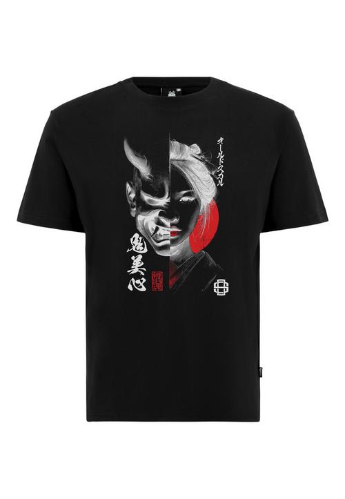OLDSKULL Asian Oni Fusion Design Printshirt Herren