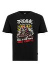 OLDSKULL Asian Daruma Racer Graphic Printshirt Herren - Black
