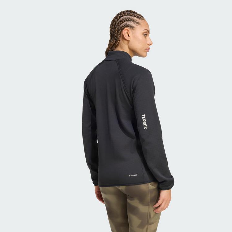 adidas adidas Terrex Xperior CLIMAWARM+ Ventknit Fleecejacke Damen - Black - 1 | SportScheck