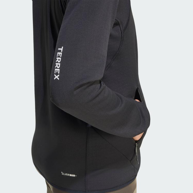 adidas adidas Terrex Xperior CLIMAWARM+ Ventknit Fleecejacke Damen - Black - 1 | SportScheck