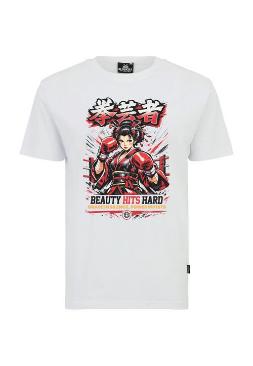 OLDSKULL Asian Boxing Graphic Printshirt Herren