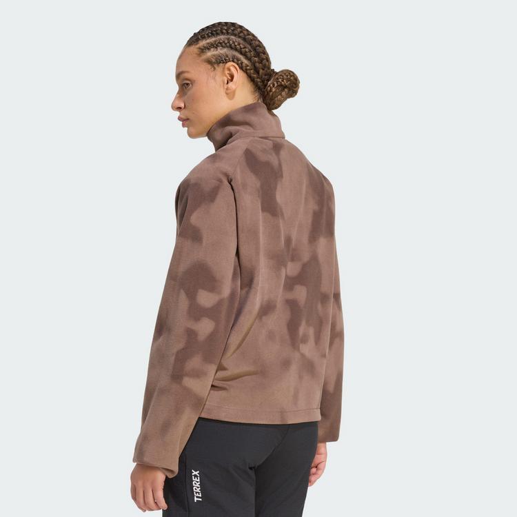 adidas adidas Terrex Multi Climawarm Fleecejacke, Fleecejacke Damen - Earth Strata / Brown - 1 | SportScheck