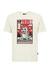 OLDSKULL Asian Mini Monster Graphic Printshirt Herren - Off White