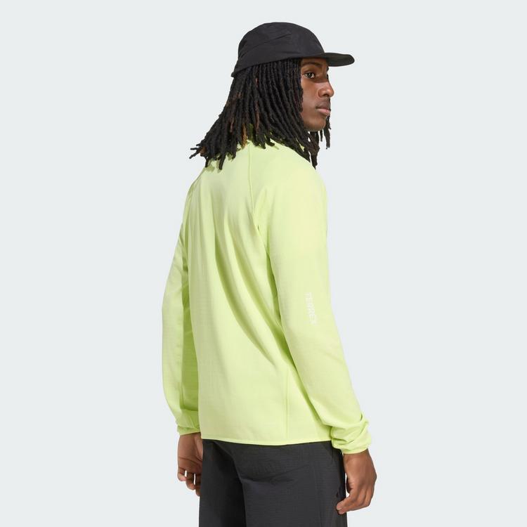 adidas adidas Terrex Xperior CLIMAWARM+ Ventknit Fleecejacke Herren - Semi Frozen Lemon - 1 | SportScheck