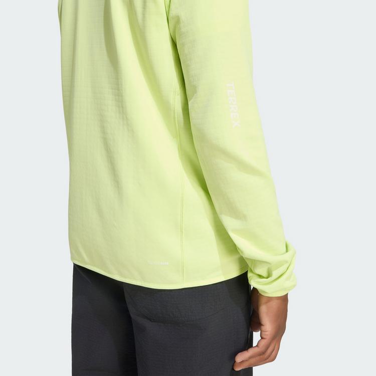 adidas adidas Terrex Xperior CLIMAWARM+ Ventknit Fleecejacke Herren - Semi Frozen Lemon - 1 | SportScheck