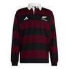 adidas All Blacks Heritage Poloshirt Pololangarmshirt Herren - Maroon / All Black