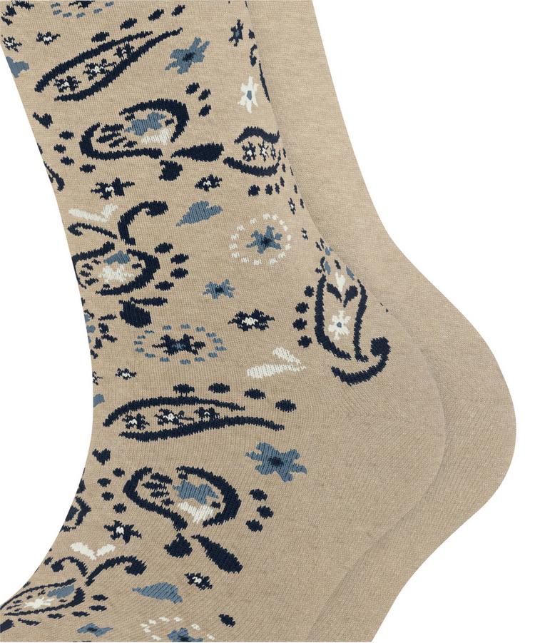 ESPRIT ESPRIT Soft Paisley 2P Socken Damen - sand mel. (4650) - 1 | SportScheck