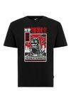 OLDSKULL Asian Mini Monster Graphic Printshirt Herren - Black