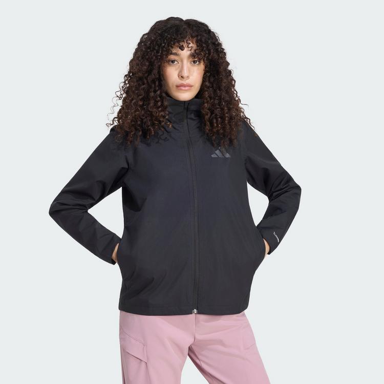 adidas adidas Terrex Multi Essentials CLIMAPROOF Funktionsjacke Damen - Black - 0 | SportScheck