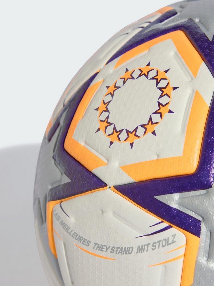 adidas adidas UEFA Champions League 26/27 Pro Ball Fu&szlig;ball - White / Lucid Tangerine / Black - 1 | SportScheck