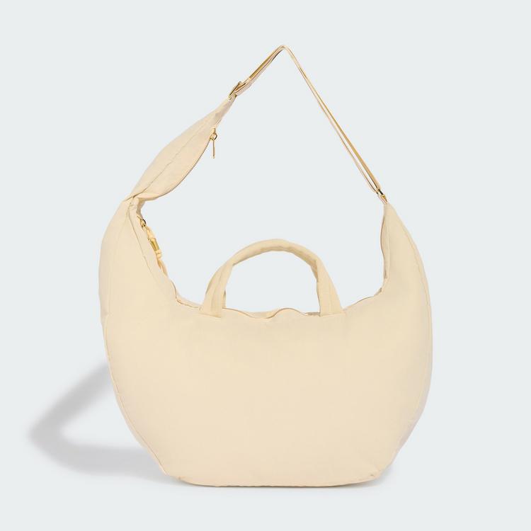 adidas adidas adidas OG SPORT CROISSANT TASCHE, LARGE Umh&auml;ngetasche Damen - Warm Vanilla / Night Indigo / Gold Metallic - 0 | SportScheck
