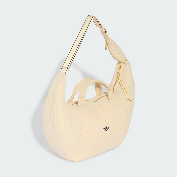 adidas adidas adidas OG SPORT CROISSANT TASCHE, LARGE Umh&auml;ngetasche Damen - Warm Vanilla / Night Indigo / Gold Metallic - 0 | SportScheck