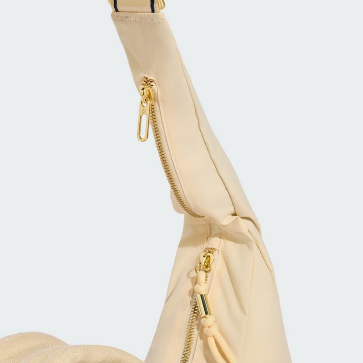 adidas adidas adidas OG SPORT CROISSANT TASCHE, LARGE Umh&auml;ngetasche Damen - Warm Vanilla / Night Indigo / Gold Metallic - 1 | SportScheck