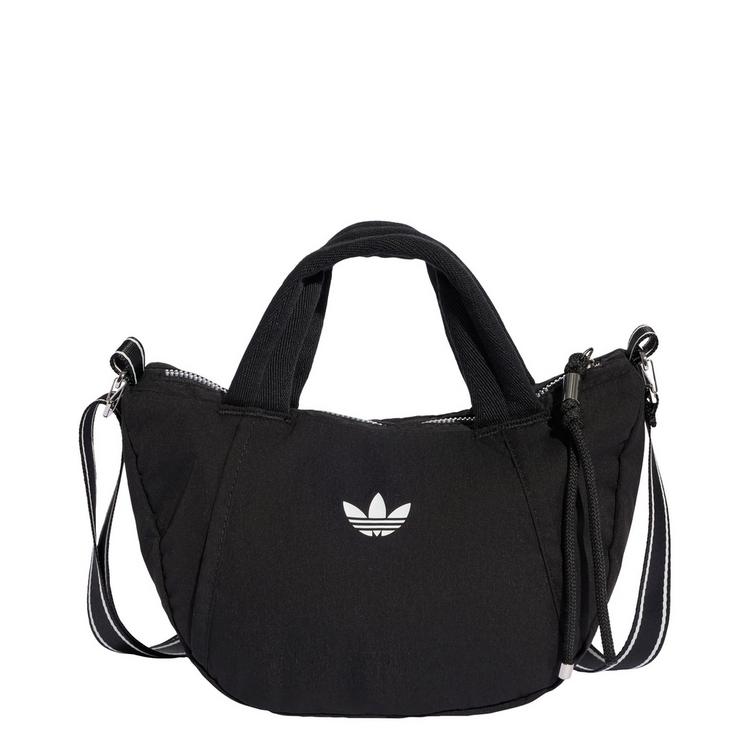 adidas adidas adidas OG SPORT CROISSANT TASCHE, EXTRA Umh&auml;ngetasche Damen - Black / White / Silver Metallic - 0 | SportScheck