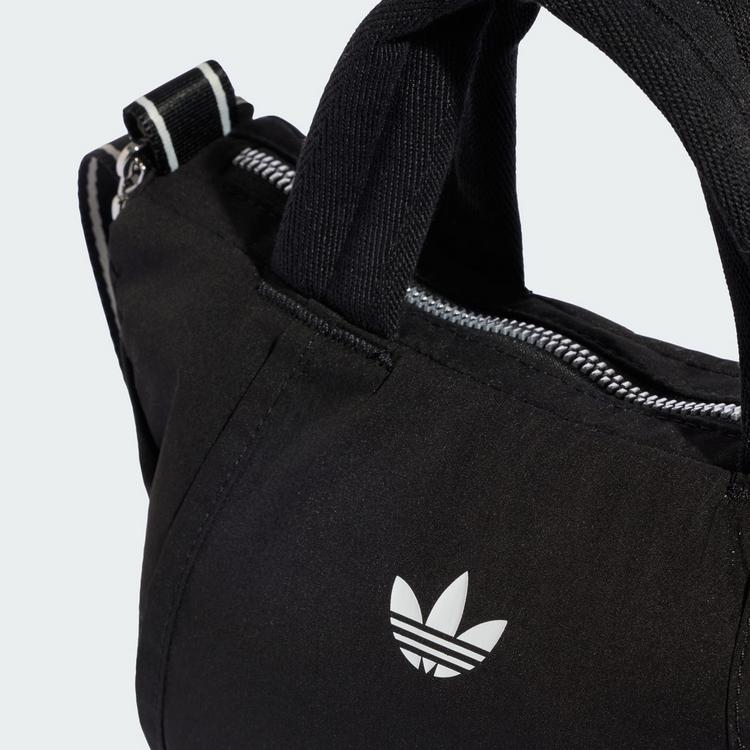 adidas adidas adidas OG SPORT CROISSANT TASCHE, EXTRA Umh&auml;ngetasche Damen - Black / White / Silver Metallic - 1 | SportScheck