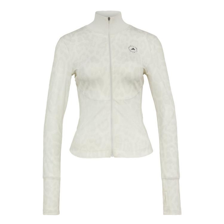 adidas adidas adidas by Stella McCartney Training Trainingsjacke Damen - Beige / Orbit Grey - 0 | SportScheck
