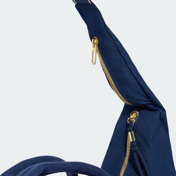 adidas adidas adidas OG SPORT CROISSANT TASCHE, LARGE Umh&auml;ngetasche Damen - Night Indigo / Warm Vanilla / Gold Metallic - 1 | SportScheck