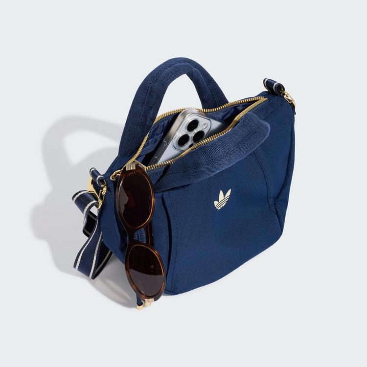 adidas adidas adidas OG SPORT CROISSANT TASCHE, EXTRA Umh&auml;ngetasche Damen - Night Indigo / Warm Vanilla / Gold Metallic - 0 | SportScheck