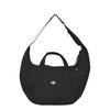 adidas adidas OG SPORT CROISSANT TASCHE, LARGE Umh&auml;ngetasche Damen - Black / White / Silver Metallic