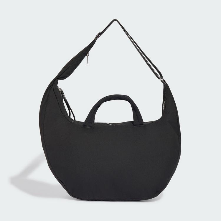 adidas adidas adidas OG SPORT CROISSANT TASCHE, LARGE Umh&auml;ngetasche Damen - Black / White / Silver Metallic - 0 | SportScheck
