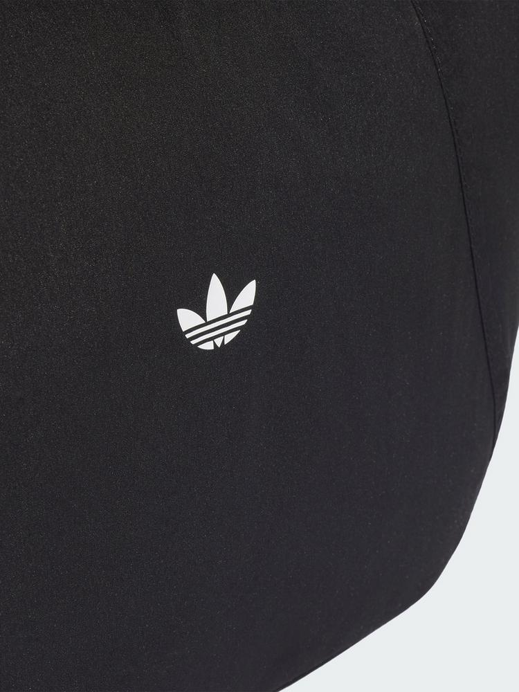 adidas adidas adidas OG SPORT CROISSANT TASCHE, LARGE Umh&auml;ngetasche Damen - Black / White / Silver Metallic - 2 | SportScheck
