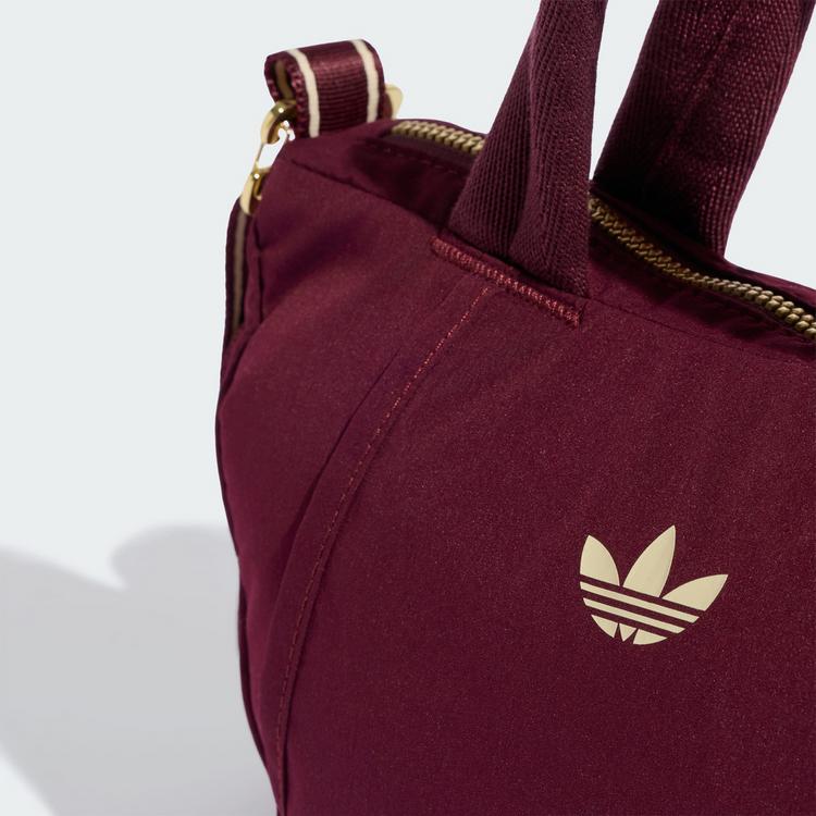 adidas adidas adidas OG SPORT CROISSANT TASCHE, EXTRA Umh&auml;ngetasche Damen - Maroon / Warm Vanilla / Gold Metallic - 1 | SportScheck