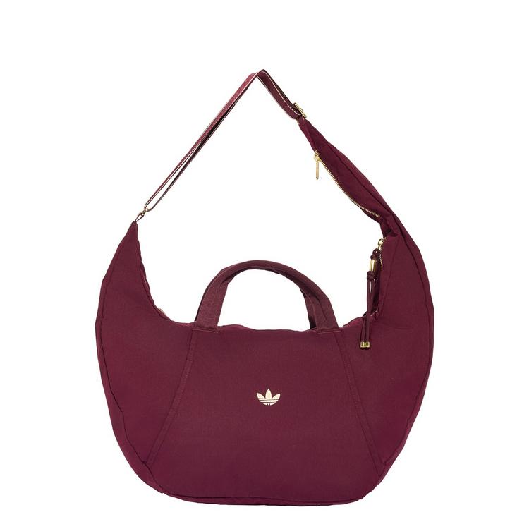 adidas adidas adidas OG SPORT CROISSANT TASCHE, LARGE Umh&auml;ngetasche Damen - Maroon / Warm Vanilla / Gold Metallic - 0 | SportScheck