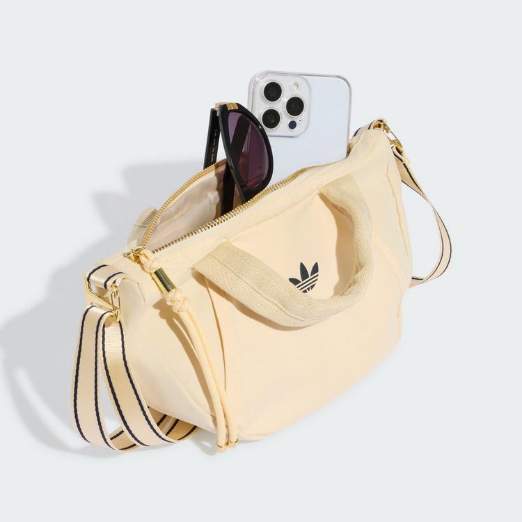 adidas adidas adidas OG SPORT CROISSANT TASCHE, EXTRA Umh&auml;ngetasche Damen - Warm Vanilla / Night Indigo / Gold Metallic - 0 | SportScheck