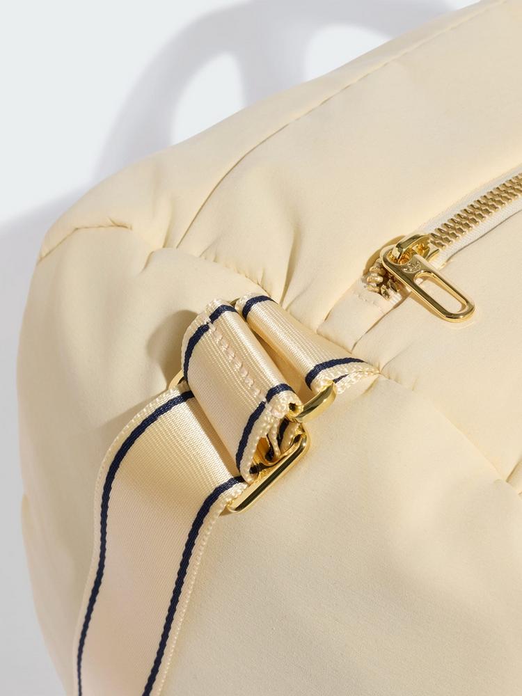 adidas adidas adidas OG SPORT DUFFELBAG, MEDIUM Reisetasche Damen - Warm Vanilla / Night Indigo / Gold Metallic - 2 | SportScheck