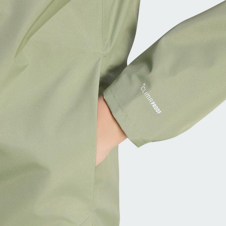 adidas adidas Terrex Multi Essentials CLIMAPROOF Funktionsjacke Damen - Tent Green - 0 | SportScheck