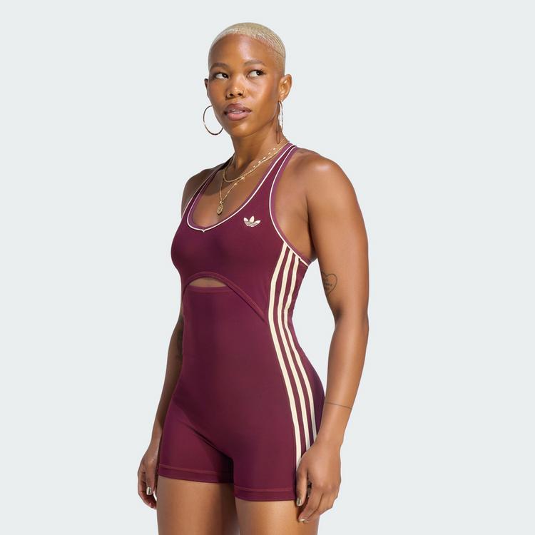 adidas adidas adidas Originals Sport Onesie Bodysuit Damen - Maroon - 0 | SportScheck