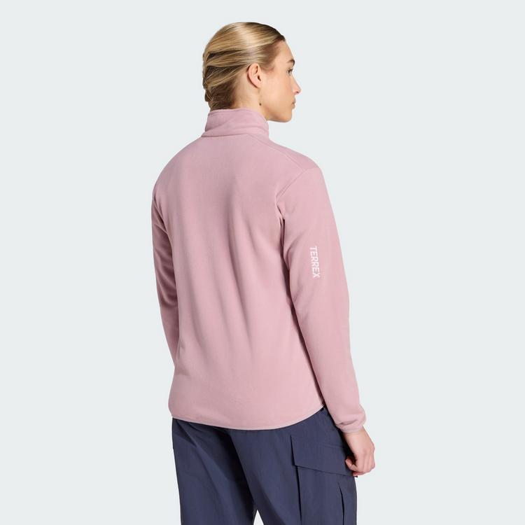 adidas adidas Terrex Multi Essentials Fleecejacke, Fleecejacke Damen - Magic Mauve - 1 | SportScheck