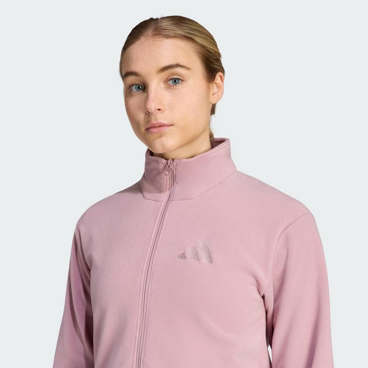 adidas adidas Terrex Multi Essentials Fleecejacke, Fleecejacke Damen - Magic Mauve - 0 | SportScheck