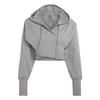 adidas adidas by Stella McCartney Wrap Hoodie Hoodie Damen - Core Heather