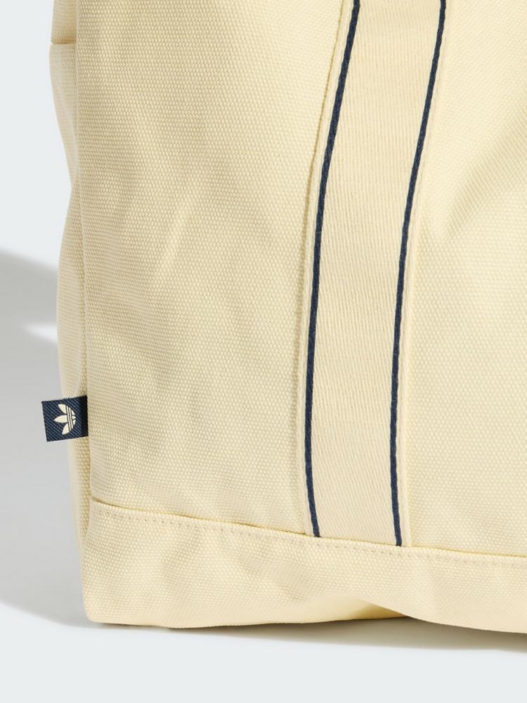 adidas adidas adidas OG SPORT CANVAS TRAGETASCHE Umh&auml;ngetasche - Warm Vanilla / Night Indigo / Gold Metallic - 1 | SportScheck