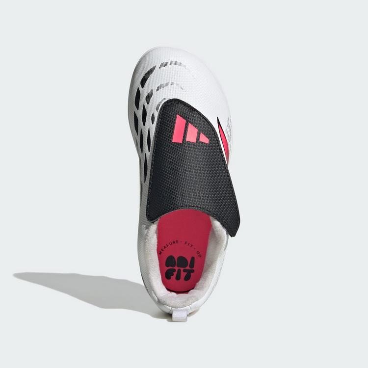 adidas adidas Predator Club Kids Fu&szlig;ballschuh, Fu&szlig;ballschuhe Kinder - Cloud White / Solar Turbo / Core Black - 1 | SportScheck