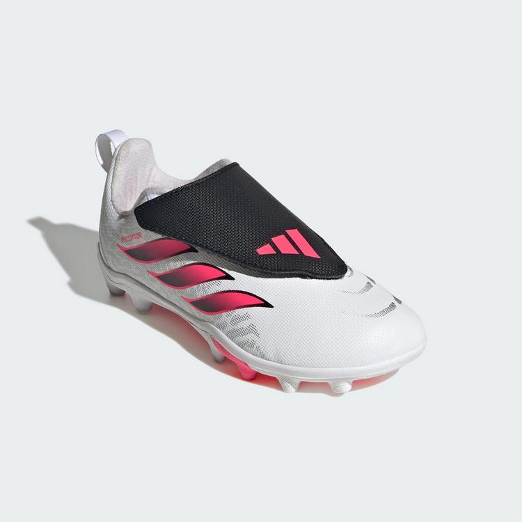 adidas adidas Predator Club Kids Fu&szlig;ballschuh, Fu&szlig;ballschuhe Kinder - Cloud White / Solar Turbo / Core Black - 3 | SportScheck